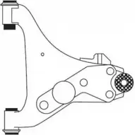 Рычаг FRAP 8 VUNF1K GHFALKT 4453 Mitsubishi Pajero 4 (V8, V9) Внедорожник 3.2 DI D 4WD 165 л.с. 2010 – 2024