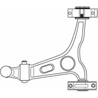 Рычаг FRAP QY PMJ 4696NRM Opel Mokka (X) 1 Кроссовер 1.8 4x4 (76) 140 л.с. 2013 – 2025 4814