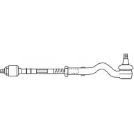 Поперечная рулевая тяга FRAP XWS K4PP T/493 WPY4AU1 Mercedes E-Class (S210) 2 Универсал 2.6 E 240 T (262) 170 л.с. 2000 – 2003