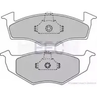 Тормозные колодки, дисковые, комплект EEC V8B9C1K BRP0933 3271751 O 7BOXF