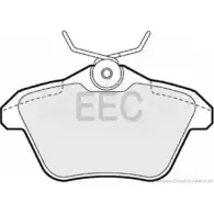 Тормозные колодки, дисковые, комплект EEC 3271757 BRP0943 DVSPM 6 62S41C