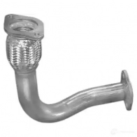 Выхлопная труба глушителя POLMO WRR8WT H Renault Megane (LA) 1 Седан 1.9 dTi (LA08. LA0N) 98 л.с. 1997 – 2001 21.520