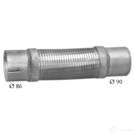 Выхлопная труба глушителя POLMO 4307542 69.11 CHHO2W D