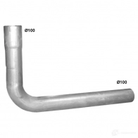 Выхлопная труба глушителя POLMO SG5F 80 71.03 4307704