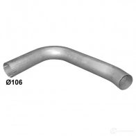 Выхлопная труба глушителя POLMO N 7KH20 4307571 69.205