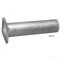 Выхлопная труба глушителя POLMO 4307441 68.19 8GT2H 6