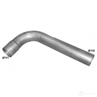 Выхлопная труба глушителя POLMO 68.51 LKZE 19Y Mercedes SLK (R172) 3 2011 – 2020