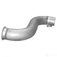 Выхлопная труба глушителя POLMO Mazda 626 (GE) 4 Хэтчбек 2.5 24V 163 л.с. 1994 – 1997 4B BPO 70.14