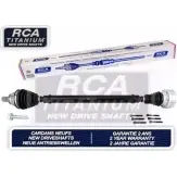 Приводной вал RCA FRANCE EZ07IY1 AV958N ZCL BWA Volkswagen Golf 7 (BA5, BV5) Универсал 1.4 TSI 140 л.с. 2013 – 2024