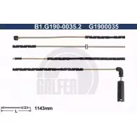 Датчик износа тормозных колодок GALFER 3286439 B1.G190-0035.2 DQ78C G19000 35