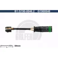 Датчик износа тормозных колодок GALFER UNV0ED G1900 046 Mercedes Sprinter (906) 2 Фургон 2.1 (5T) 511 CDI (9053. 9055. 9057) 114 л.с. 2016 – 2024 B1.G190-0046.2