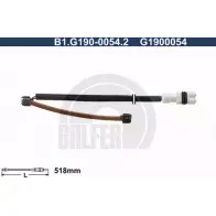 Датчик износа тормозных колодок GALFER ZDO3HBC B1.G190-0054.2 Porsche G190005 4