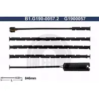 Датчик износа тормозных колодок GALFER G190 0057 B1.G190-0057.2 3286461 L3ALQ6X