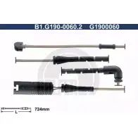 Датчик износа тормозных колодок GALFER Land Rover Range Rover 3 (L322) Внедорожник B1.G190-0060.2 1GKJSW G190006 0