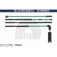Датчик износа тормозных колодок GALFER B1.G190-0063.2 P15JG6 G190006 3 Bmw Z4 (E85) 1 Кабриолет 3.2 M 343 л.с. 2006 – 2009