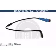 Датчик износа тормозных колодок GALFER Opel BCIH2F G19 00071 B1.G190-0071.2