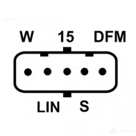Генератор AS-PL 1437272345 a0669(bosch) 5U YJ4 - Изображение 6