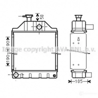 Компрессор кондиционера PRASCO hyak374 OBRG JB 4045385221042 Kia Magentis (MG) 2 2005 – 2011