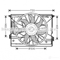 Компрессор кондиционера PRASCO ACL 6CW 4045385036462 jek034 2590841