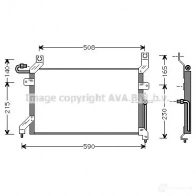 Радиатор кондиционера PRASCO 4045385016105 Suzuki Swift sz5026 24BN KZ