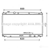 Радиатор кондиционера PRASCO fda5303 PC8HY FD910C 001 2584446