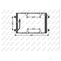 Радиатор кондиционера PRASCO Suzuki Grand Vitara (FT, HT) 1 Кроссовер 2.0 HDI 110 16V 4x4 (SQ 420D) 109 л.с. 2001 – 2005 SZ054C002 3GW 27X