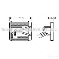 Радиатор кондиционера PRASCO vw5236 4045385092543 RZ 5DHQN 6272558