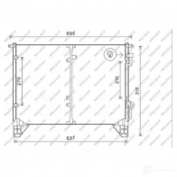 Радиатор кондиционера PRASCO P9S 18V 8033533268755 SsangYong SY810C002