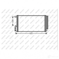 Радиатор кондиционера PRASCO AA210C001 EDZX 3 1437691303