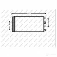 Радиатор кондиционера PRASCO DA820C001 NDZC2 Z Renault Duster