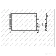 Радиатор кондиционера PRASCO 9RHDZ HW AA090C001 1437690119