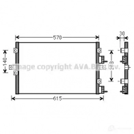 Радиатор кондиционера PRASCO 4045385168804 cr5114 0 LBDRT9 Chrysler PT Cruiser 1 (PT) Универсал 2.4 143 л.с. 2005 – 2010
