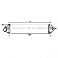 Радиатор кондиционера PRASCO VYCUI0P RN 034C001 rt5449d Renault Megane (BZ) 3 Хэтчбек 1.5 dCi 106 л.с. 2009 – 2024