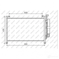 Радиатор кондиционера PRASCO SRA 0K Mazda 2 (DE) 3 Хэтчбек 1.3 MZR 84 л.с. 2010 – 2015 MZ309C001