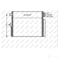 Радиатор кондиционера PRASCO JE022C001 DHGNW 9D Jeep Grand Cherokee (WK, WK2) 4 Внедорожник