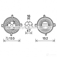 Радиатор кондиционера PRASCO 4045385206919 GN RC2R ka5100d 2591068 - Изображение 2