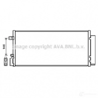 Радиатор кондиционера PRASCO 4045385213207 67 1CR5R Chevrolet Aveo (T300) 2 Хэтчбек 1.4 Turbo 140 л.с. 2013 – 2024 ct5062d