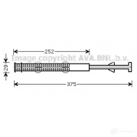 Радиатор кондиционера PRASCO hy5244 4045385169498 Hyundai i20 (PB, PBT) 1 Хэтчбек 1.2 78 л.с. 2008 – 2012 L H5BI