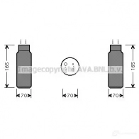 Осушитель кондиционера PRASCO U783 V 4045385047949 hdd115 2588108