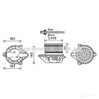Моторчик печки, вентилятора PRASCO XZ4 X00Z 4045385193912 rt8582 Renault Scenic (JA, FA) 1 Минивэн 1.9 dCi Rx4 101 л.с. 2002 – 2003
