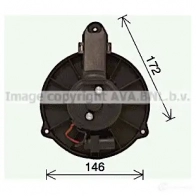 Моторчик печки, вентилятора PRASCO 4045385231935 ai8426 TD 6LT7 Audi A6 (C5) 2 Универсал 2.7 T Quattro 250 л.с. 2001 – 2005