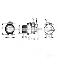 Моторчик печки, вентилятора PRASCO 4045385196265 vw8353 0DHKH XG 2611301