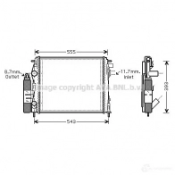 Моторчик печки, вентилятора PRASCO 1437709657 OK0 6P6D mz8297 - Изображение 2