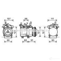 Моторчик печки, вентилятора PRASCO ft8475 1437709784 B69RZ 0 - Изображение 3