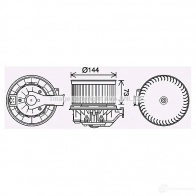 Моторчик печки, вентилятора PRASCO RRCMV R fd8632 4045385219292 Ford Fiesta 6 (CB1, CCN) Хэтчбек 1.0 65 л.с. 2013 – 2024