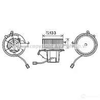 Моторчик печки, вентилятора PRASCO Mercedes C-Class (S204) 3 Универсал 3.0 C 350 CDI (2023) 265 л.с. 2011 – 2014 4045385196548 RA 3A0 ms8629