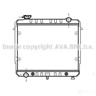 Радиатор охлаждения двигателя PRASCO SJUS 9Z7 4045385024445 je2003 Jeep Cherokee (XJ) 2 Внедорожник 2.5 i 4x4 122 л.с. 1991 – 2001