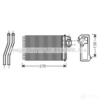 Радиатор охлаждения двигателя PRASCO OP030R 002 ol2304 3NWIK Opel Corsa (C) 3 Хэтчбек 1.4 (F08. F68) 90 л.с. 2000 – 2009