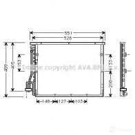 Радиатор охлаждения двигателя PRASCO bw2263 MN306 R001 ZTXO374 Mini
