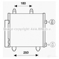 Радиатор охлаждения двигателя PRASCO ol2253 OP 017R002 Opel Zafira (A) 1 Минивэн 2.0 OPC (F75) 200 л.с. 2002 – 2005 5PSRO